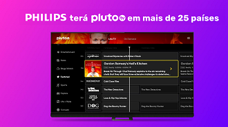 Pluto TV já está disponível nas TVs de 2023 da Philips