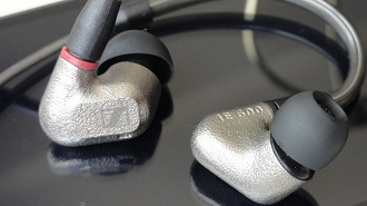 Fone de ouvido in-ear Sennheiser IE 600. Fonte: Vitor Valeri