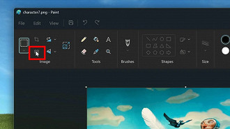 Aplicativo nativo Microsoft Paint recebe recurso de remoção de fundo de imagens. Fonte: Microsoft