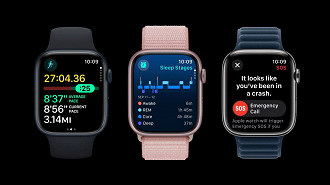 Apple Watch Series 9 terá conexão com a Siri e toque duplo; veja