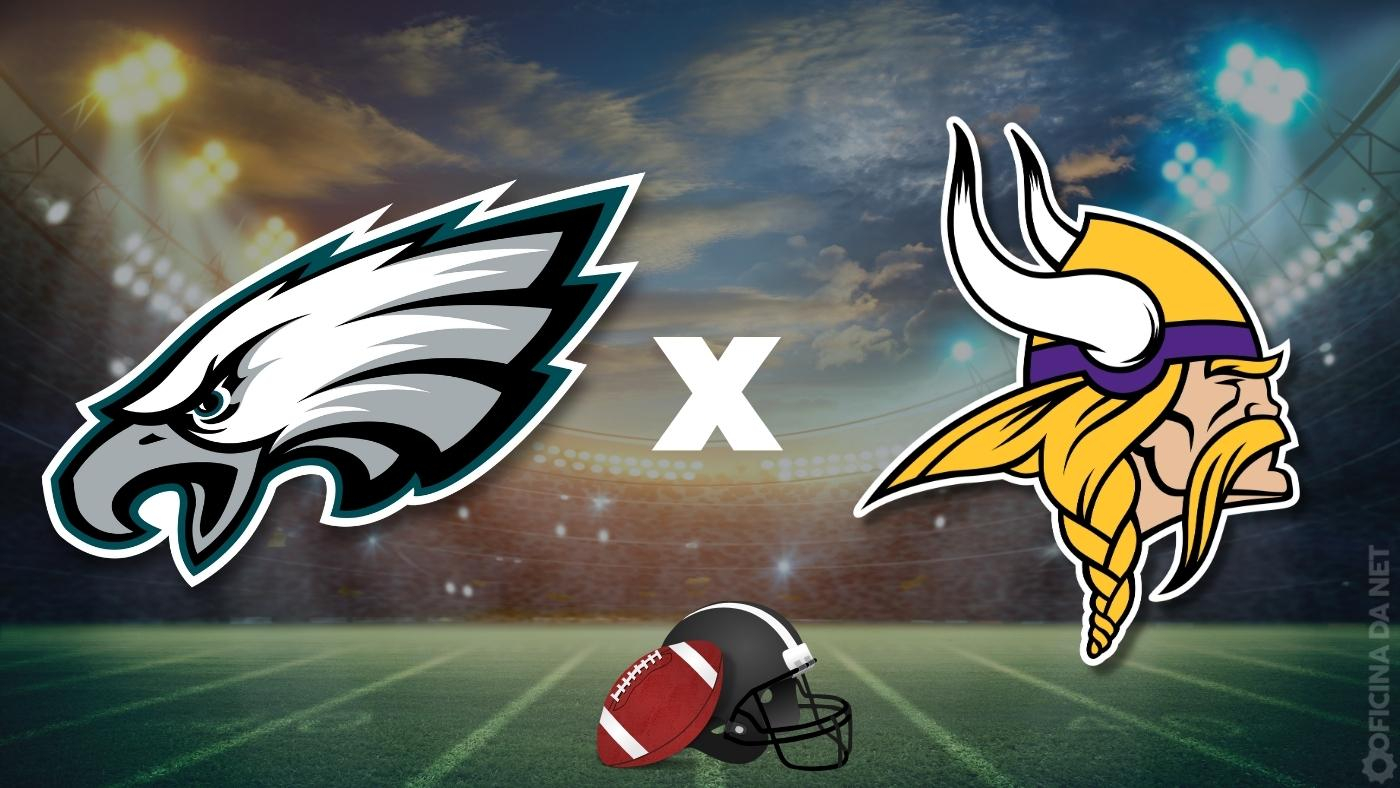 Philadelphia Eagles x Minnesota Vikings: onde assistir ao jogo da