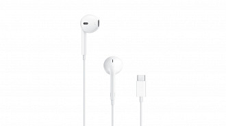 EarPods com cabo USB-C são anunciados pela Apple e já estão disponíveis no Brasil. Fonte: Apple