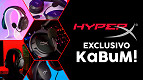Esses 3 fones da HyperX você só encontra no KaBuM!
