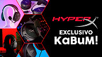 Esses 3 fones da HyperX você só encontra no KaBuM!
