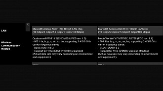 Placa-mãe Gigabyte Aorus Master X Z790 conta com módulo Intel Wi-Fi 7 BE200. Fonte: X (@momomo_us)