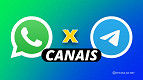 Canais WhatsApp vs. Canais Telegram: conheça as diferenças e semelhanças Canais WhatsApp vs. Canais Telegram: conheça as diferenças e semelhanças