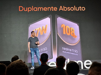 O Realme 11 5G conta com sensor principal de 108MP contra 64MP do Realme 11x 5G