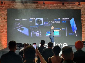 Esses são os principais destaques do Realme 11 x 5G apresentados pela empresa