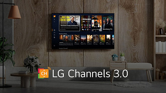LG anuncia grande atualização para o LG Channels, seu aplicativo de canais IPTV gratuito para TVs. Fonte: LG