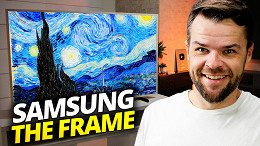Samsung The Frame Review: Uma TV que se TRANSFORMA em obra de arte