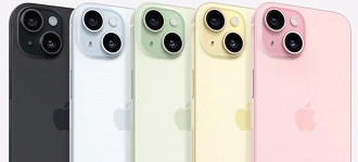 Cores do iPhone 15