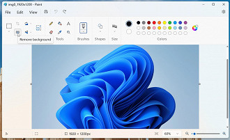 Remoção de fundo da imagem no Microsoft Paint chega com a atualização Moment 4 do Windows 11. Fonte: Microsoft