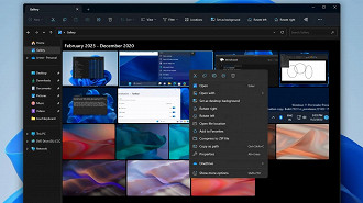 Nova visualização de imagens do Explorador de Arquivos (File Explorer) chega com a atualização Moment 4 do Windows 11. Fonte: Microsoft