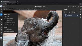 Adobe lança Photoshop web com recursos de inteligência artificial