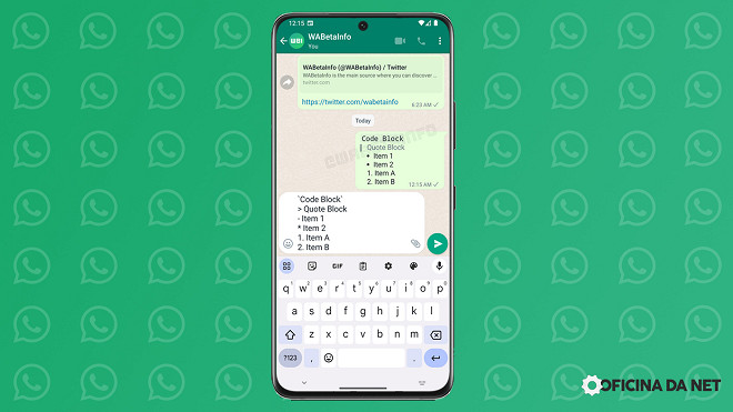 WhatsApp está pronto para lançar as novas ferramentas de formatação de ...