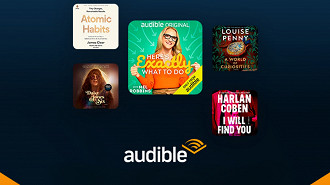 Amazon lança Audible no Brasil com 100 mil audiolivros disponíveis por R$ 19,90