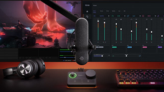 SteelSeries lança novos microfones para jogadores e streamers. Fonte: SeelSeries
