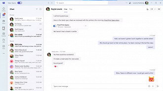 Novo Microsoft Teams chega para todos no Windows e macOS. Fonte: Microsoft