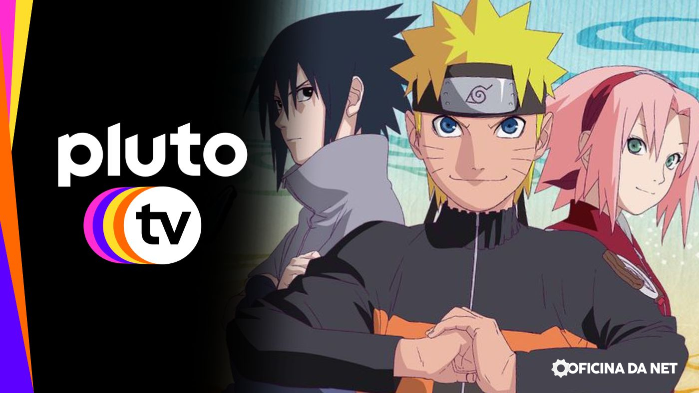 Naruto clássico entra no On Demand, serviço gratuito da Pluto TV