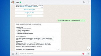 Imagem: Print do WhatsApp