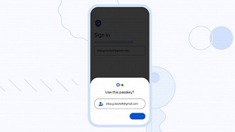 O que são as chaves de acesso (passkeys) e como elas funcionam. Fonte: Google