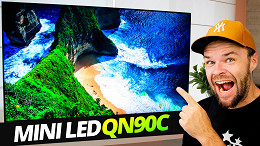Samsung QN90C Review: Vale a pena Mini LED topo de linha?