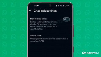 Chat secretos no WhatsApp;