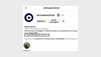 Imagem: Bio @oficinadanetoficial