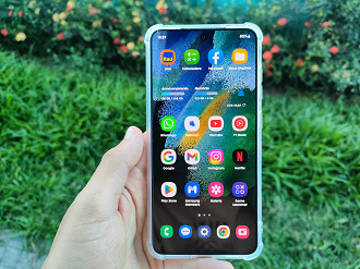 Galaxy S21 Fe rodando  Android 13. Fotógrafo: Rafa Tech