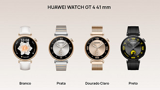 Cores do Watch GT 4 41mm