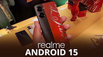 Quais celulares realme vão receber o Android 15