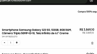 O Galaxy S23 5G possui valor bem mais em conta pelo plano Samsung VIP Diamond