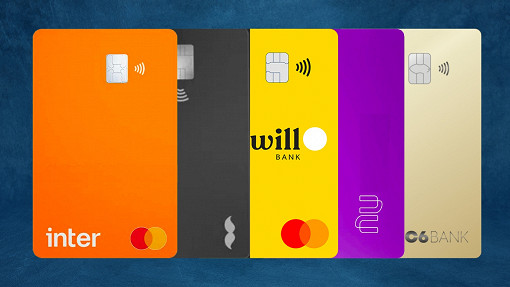 5 melhores cartões de crédito sem anuidade