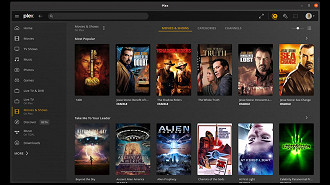 Plex é um serviço de streaming que também te permite usá-lo como como uma central multimídia