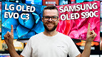 LG C3 vs S90C - Qual é a melhor TV OLED do Brasil? LG C3 vs S90C - Qual é a melhor TV OLED do Brasil?