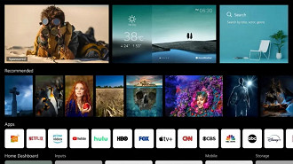 Tela cheia do webOS 6 chega para TVs LG OLED e LCD de 2019. Fonte: LG