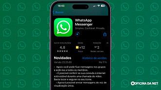 Update 23.25.80 do WhatsApp para iOS