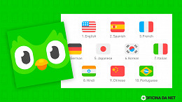 Os 10 idiomas mais populares no Duolingo