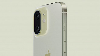 Como sempre, tem uma galera especulando o novo design do iPhone 16; esse da imagem é um deles