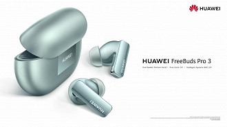 Fone de ouvido Huawei FreeBuds Pro 3. Fonte: Huawei