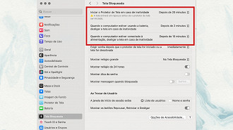 O macOS conta com três tipos de configurações diferentes.