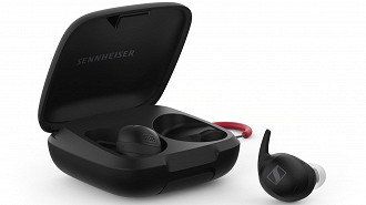 Fone de ouvido in-ear TWS Sennheiser Momentum Sport. Fonte: Sennheiser