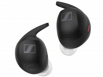 Fone de ouvido in-ear TWS Sennheiser Momentum Sport. Fonte: Sennheiser