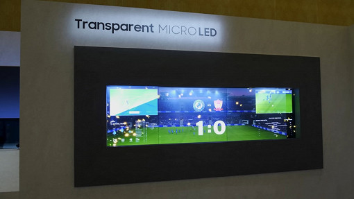 Micro LED transparente: a tecnologia criada pela Samsung para derrubar a LG