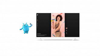 TikTok agora pode ter conteúdo do celular transmitido para smart TVs. Fonte: Google