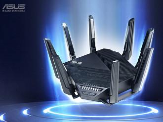 Roteador Asus RT-BE96U com Wi-Fi 7. Fonte: Asus