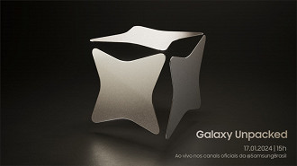 Onde assistir o Galaxy Unpack e acompanhar o evento de lançamento do Galaxy S24. Fonte: Samsung