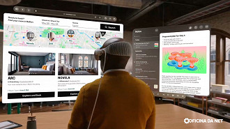 Apple Vision Pro como uma ferramenta de produtividade