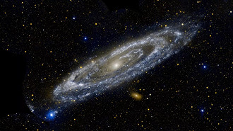 Galáxia de Andrômeda (Foto: NASA)
