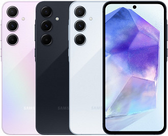 Renderização do Galaxy A55 - Imagem/Evan Blass